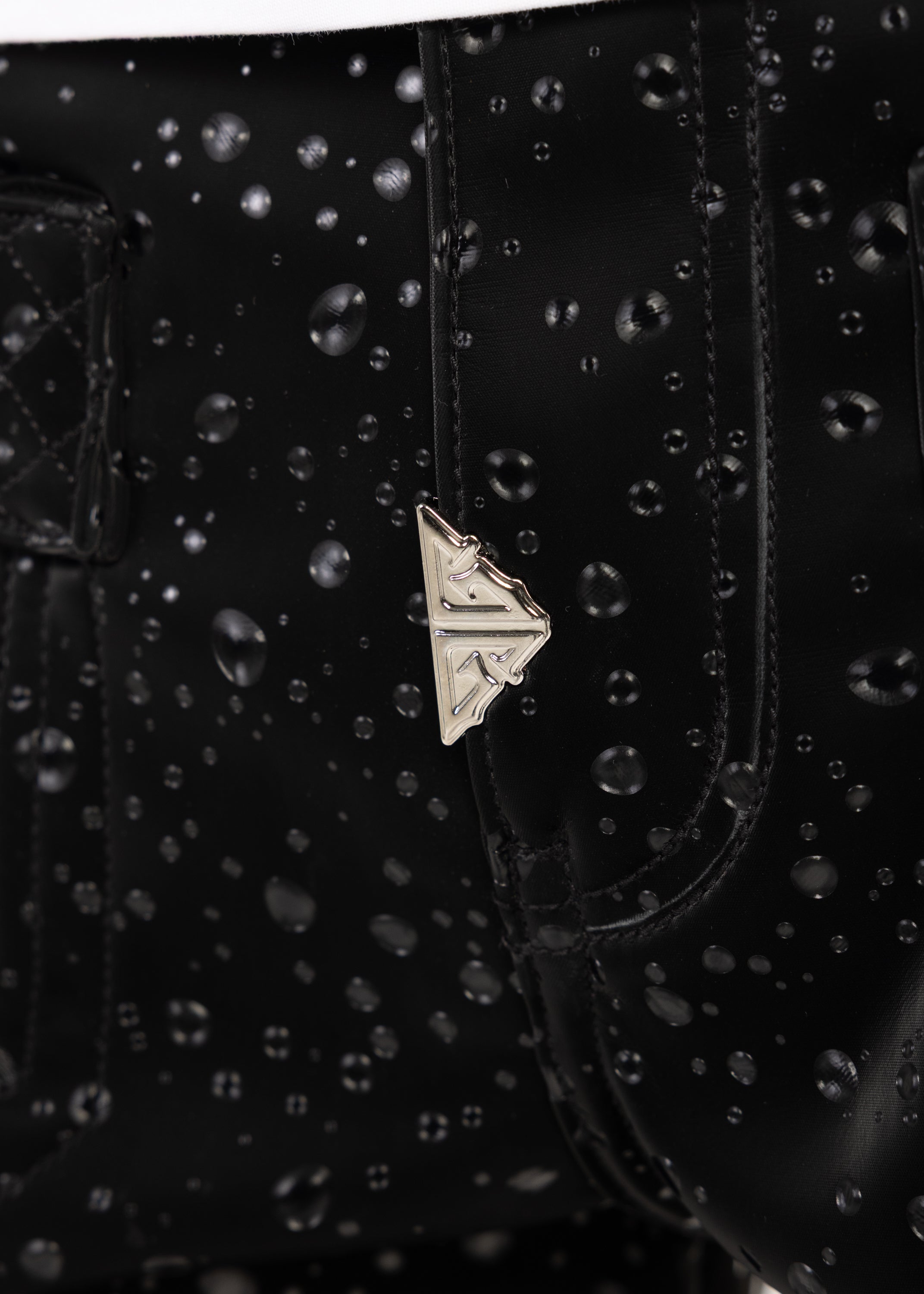 Obsidian Black Raindrop Cargo Leather Pant – GUAPI CLOTHING FZ-LLC