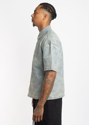 Vintage Blue Denim Shirt