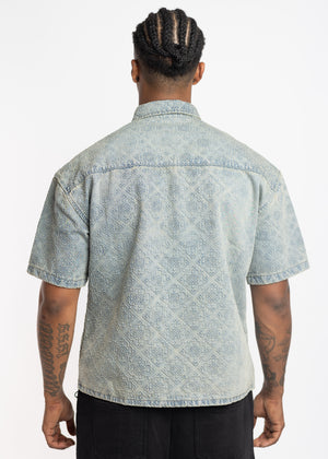 Vintage Blue Denim Shirt