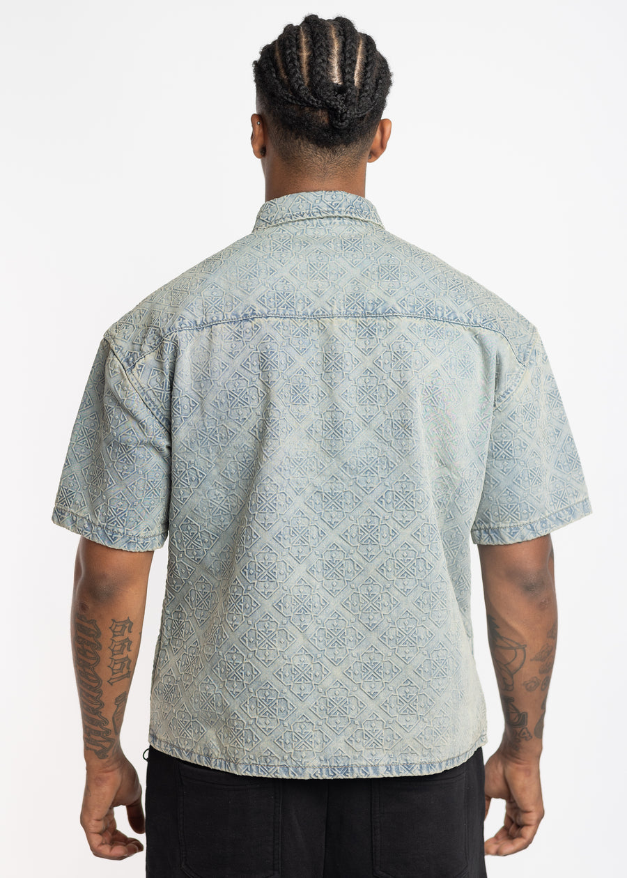 Vintage Blue Denim Shirt