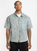 Vintage Blue Denim Shirt