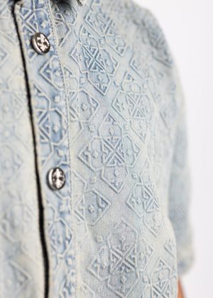 Vintage Blue Denim Shirt