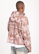 Rusty Skeleton Half Zip Hoodie