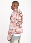 Rusty Skeleton Half Zip Hoodie