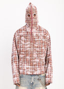 Rusty Skeleton Half Zip Hoodie