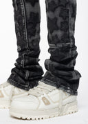 Obsidian Black Stars Denim