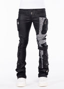 Obsidian Black Machine Gun Denim