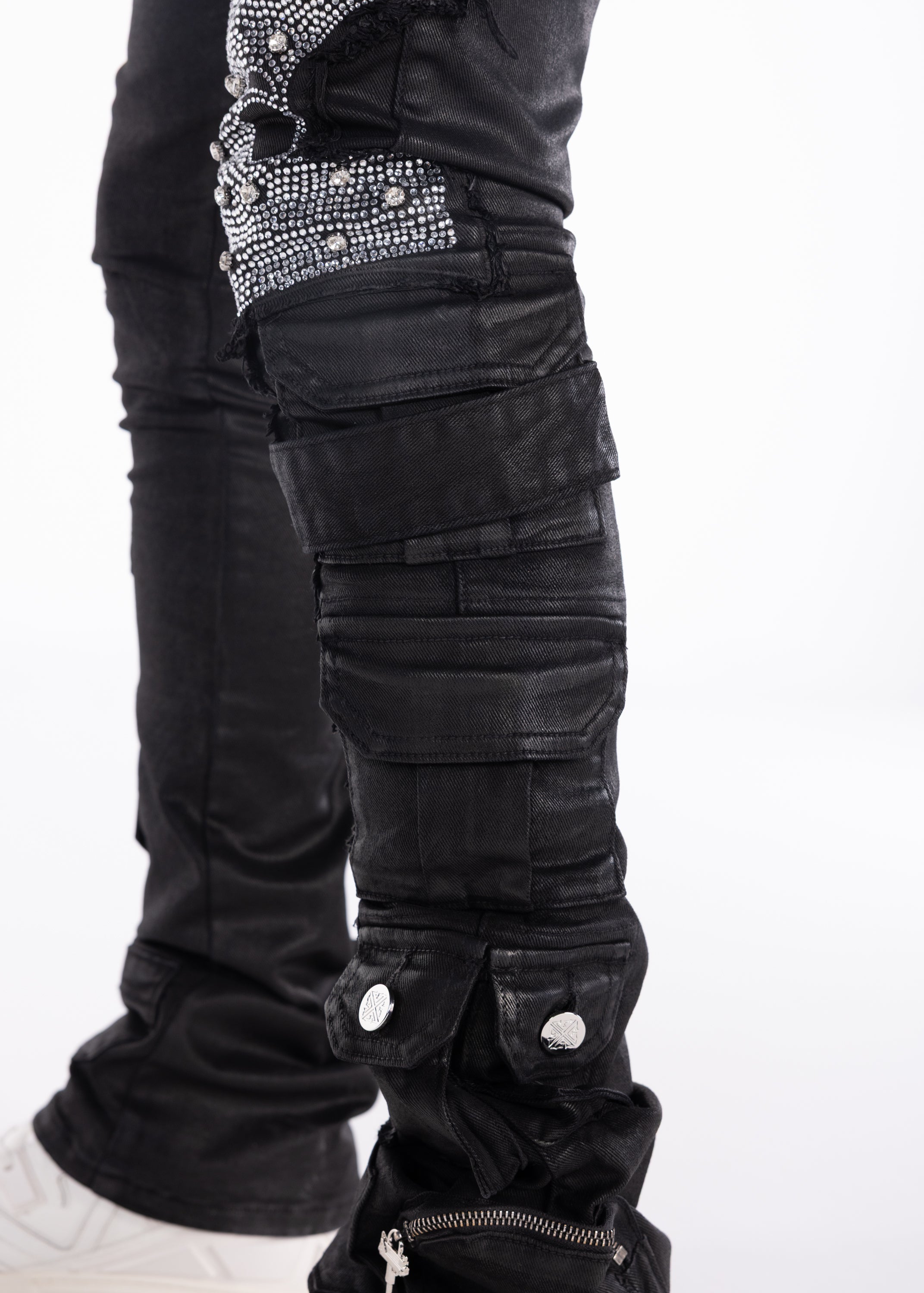 Obsidian Black Machine Gun Denim – GUAPI CLOTHING FZ-LLC