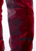 Blood Red Laser Heavens Vault Denim