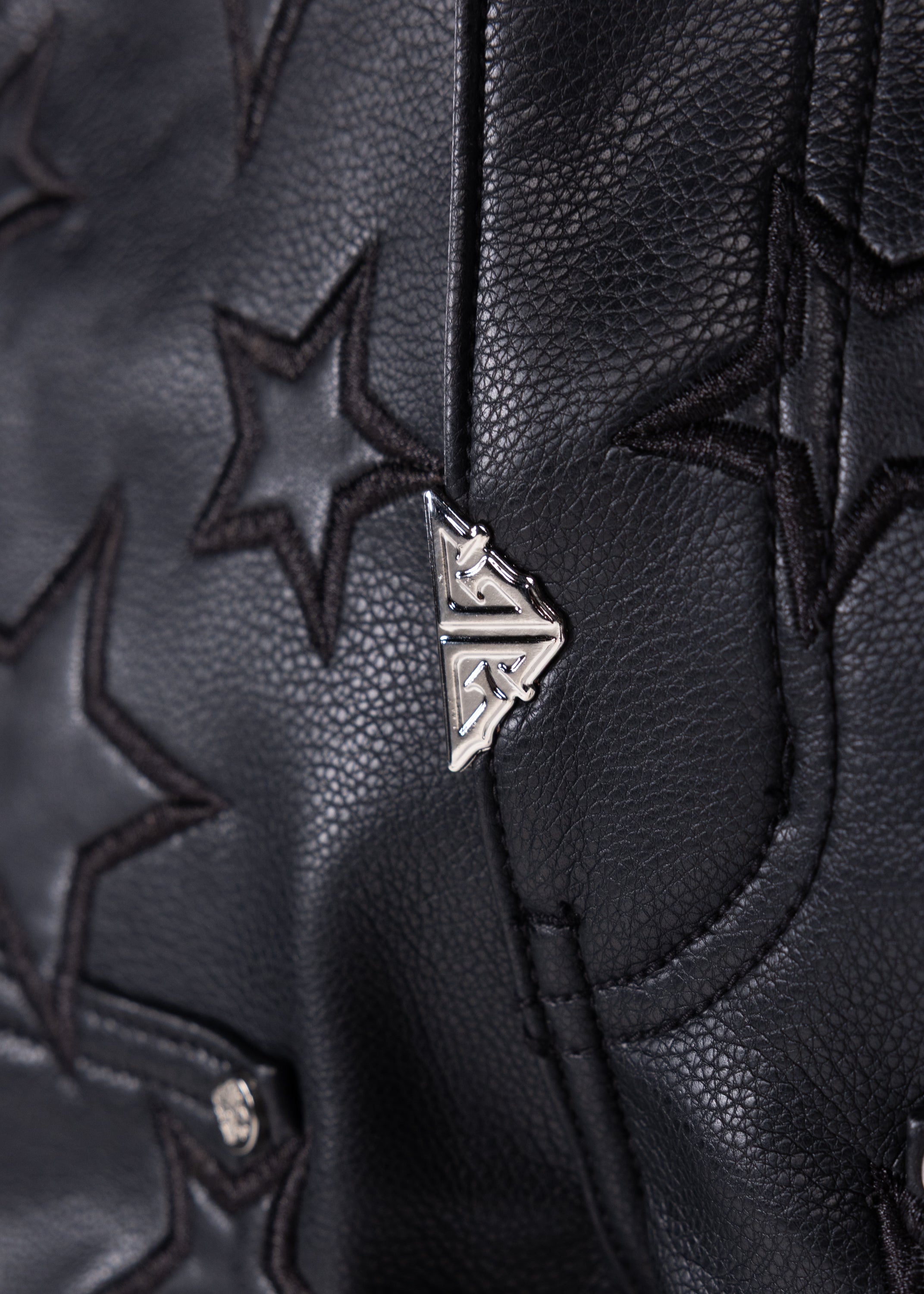 Obsidian Black Stars Leather Shorts – GUAPI CLOTHING FZ-LLC
