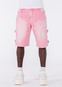French Rose Cross Buckle Shorts