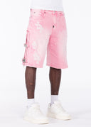 French Rose Cross Buckle Shorts