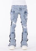 Aqua Blue Rope Pant
