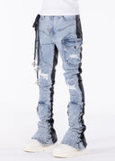 Aqua Blue Rope Pant