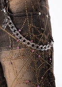 Vintage Brown Spider Shorts