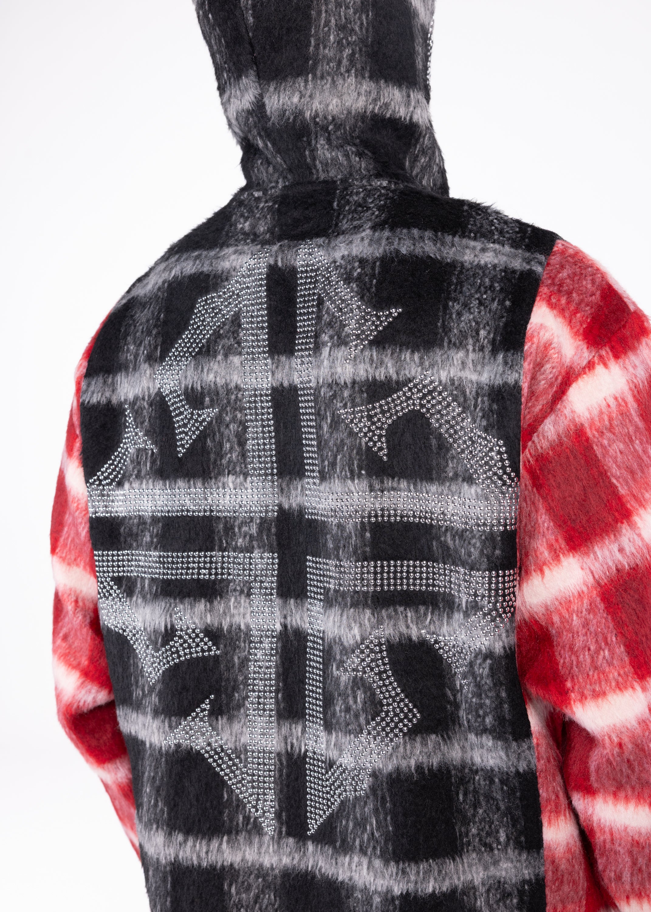 Blood Red Skeleton Half Zip Hoodie – GUAPI CLOTHING FZ-LLC