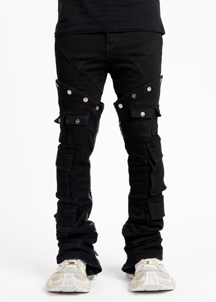 GUAPI / OBSIDIAN BLACK CONVERTABLE DENIM