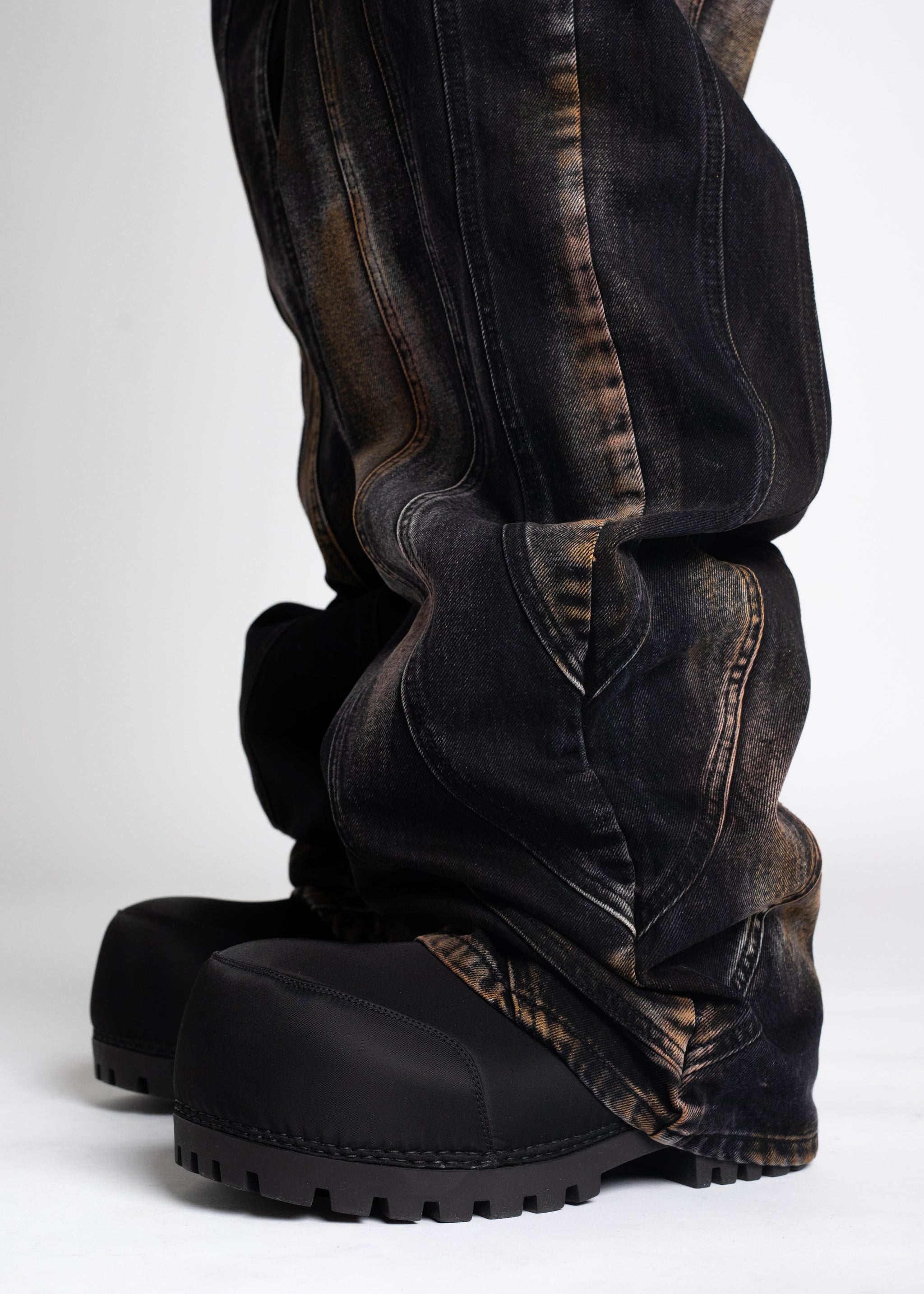 Iron Grey Dirty Denim