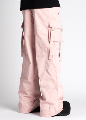 French Rose Extra Baggy Cargos