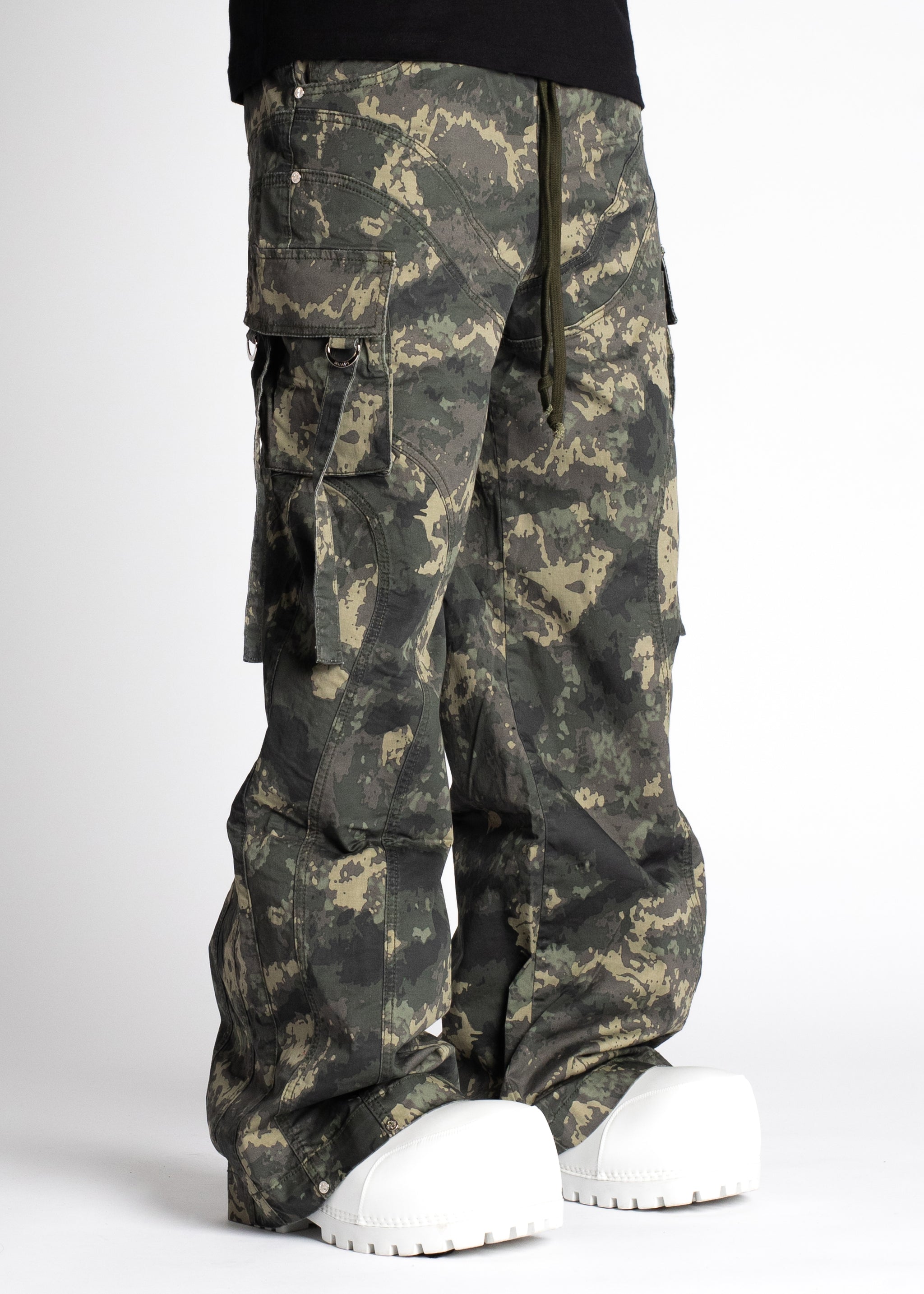 Camo Extra Baggy Cargos V3