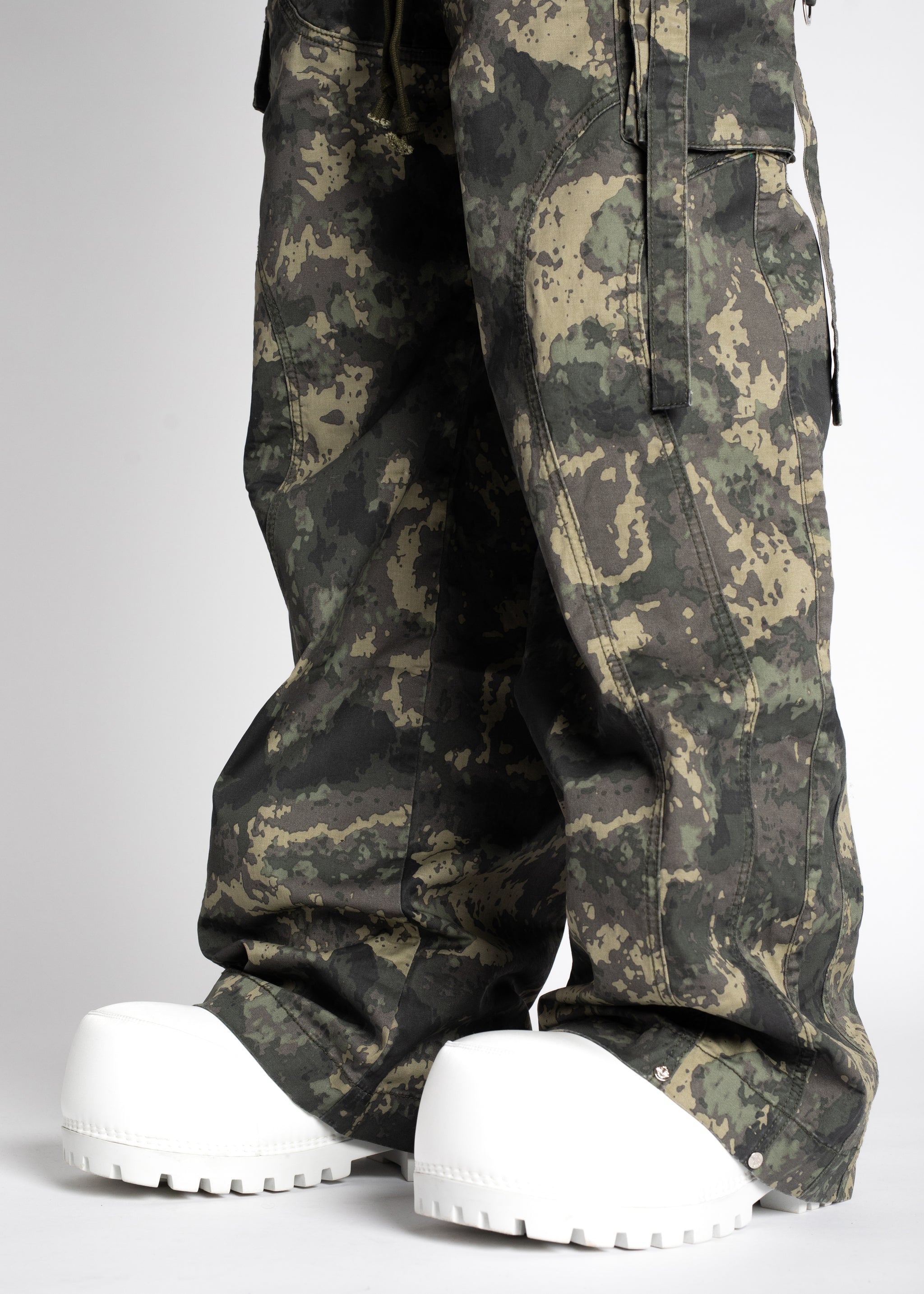 Camo Extra Baggy Cargos V3