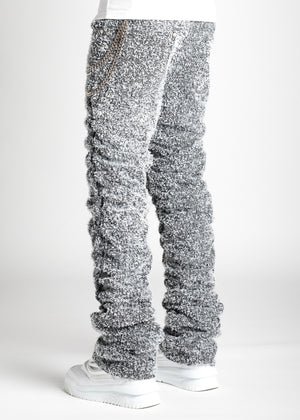 Cloud Grey Super Stacked Denim