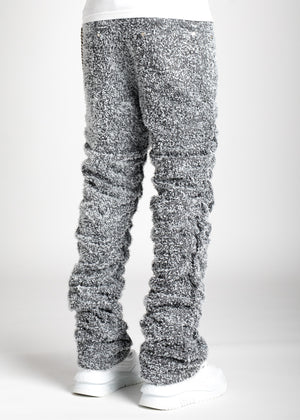 Cloud Grey Super Stacked Denim