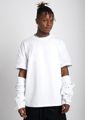 Ghost White Long Sleeve Tee