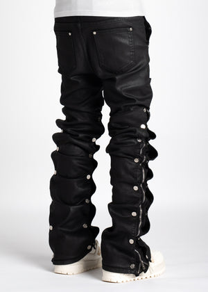 Obsidian Black Waxed Premium Denim V2