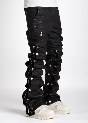 Obsidian Black Waxed Premium Denim V2