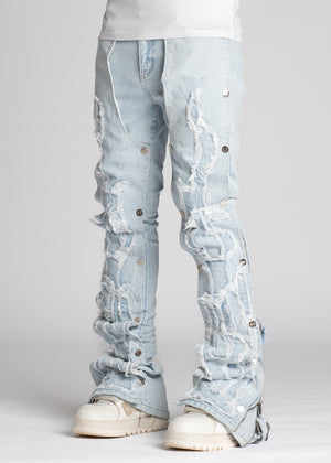 Aqua Blue Cowboy Denim