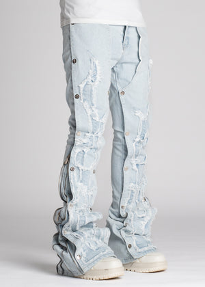 Aqua Blue Cowboy Denim