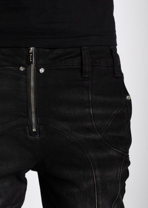 Waxed Split Denim