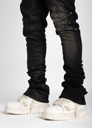 Waxed Split Denim