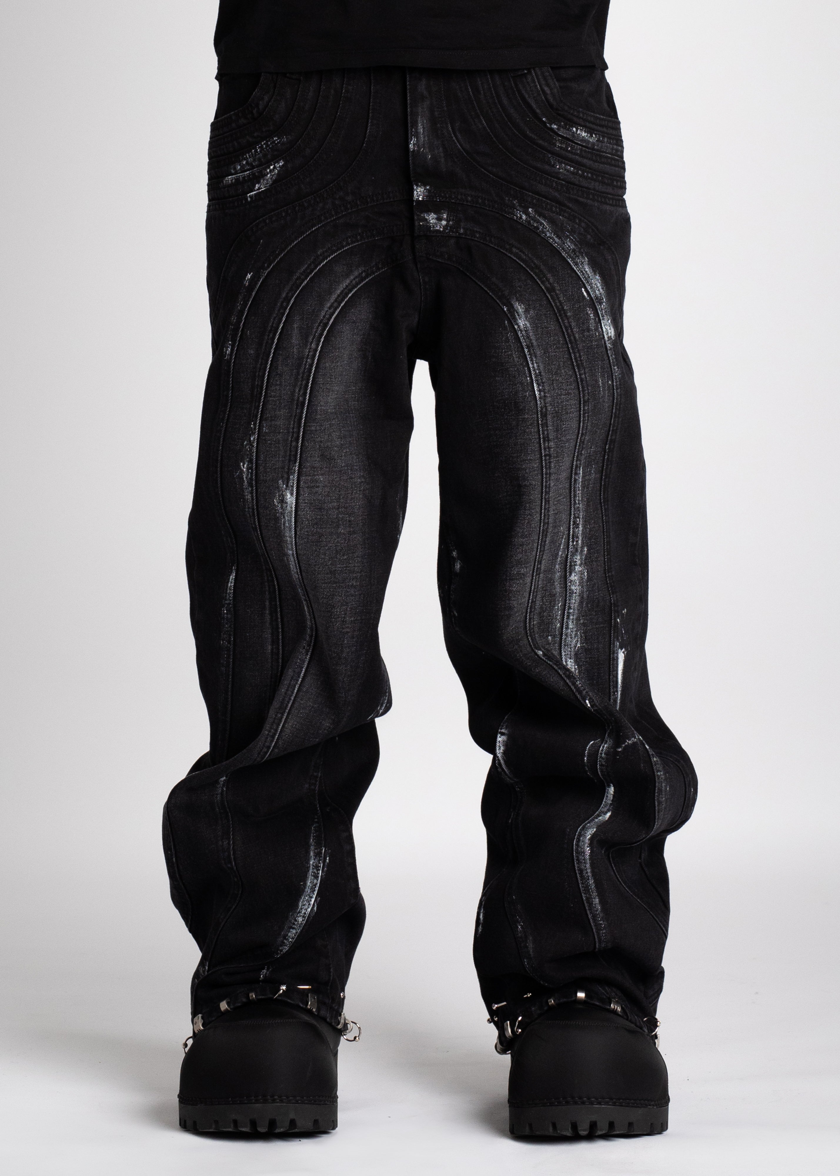 パンツ GUAPI Iron Grey Piercing Denim size28 Iron Grey Piercing Denim – Guapi Clothing