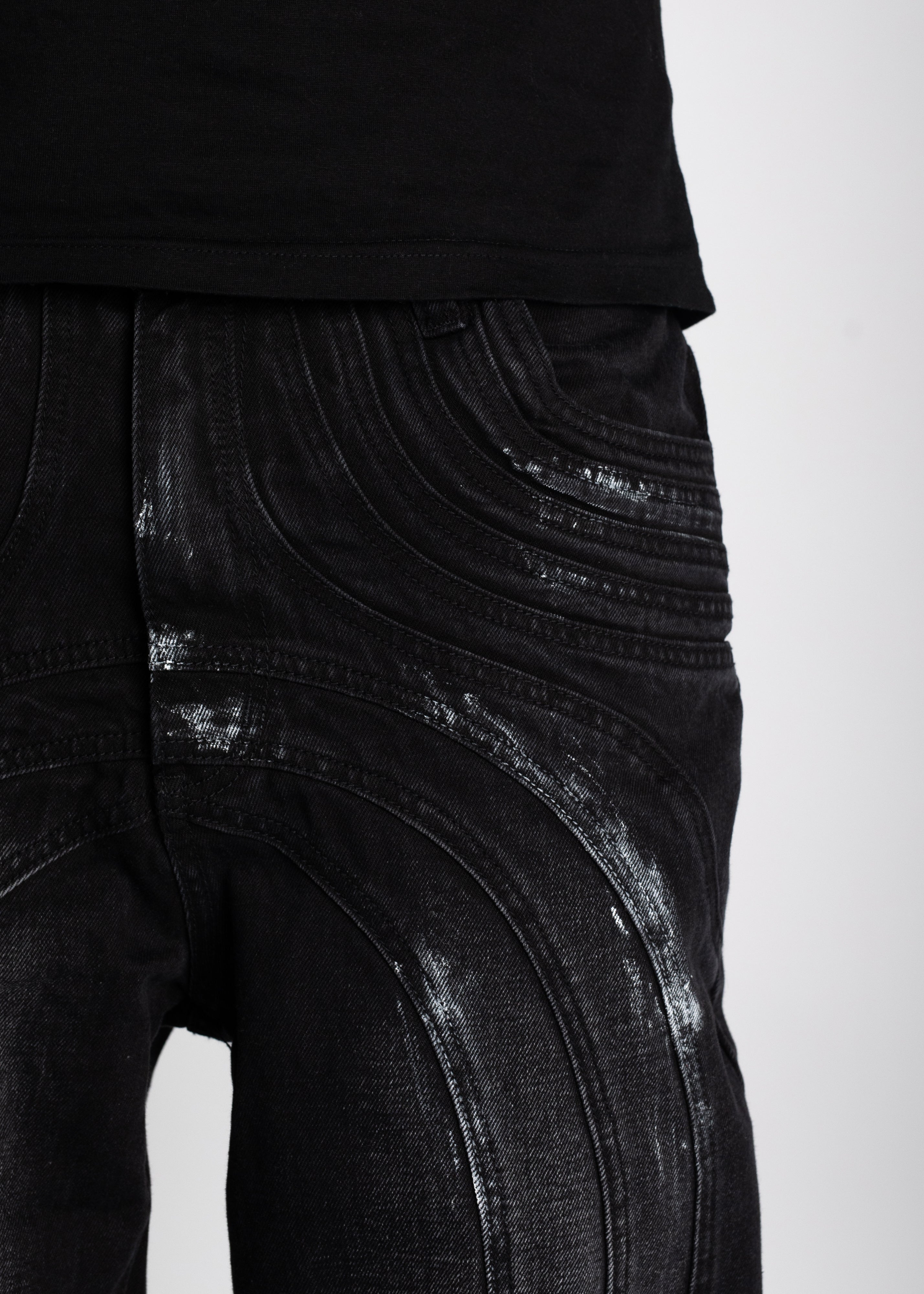 Iron Grey Piercing Denim – Guapi Clothing