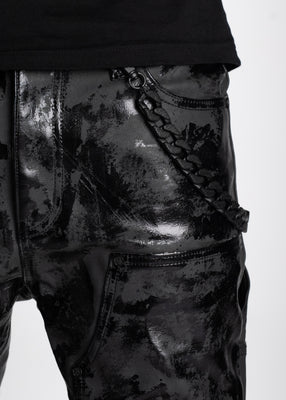 GUAPI: Leather Carpenter Denim – On Time Fashions