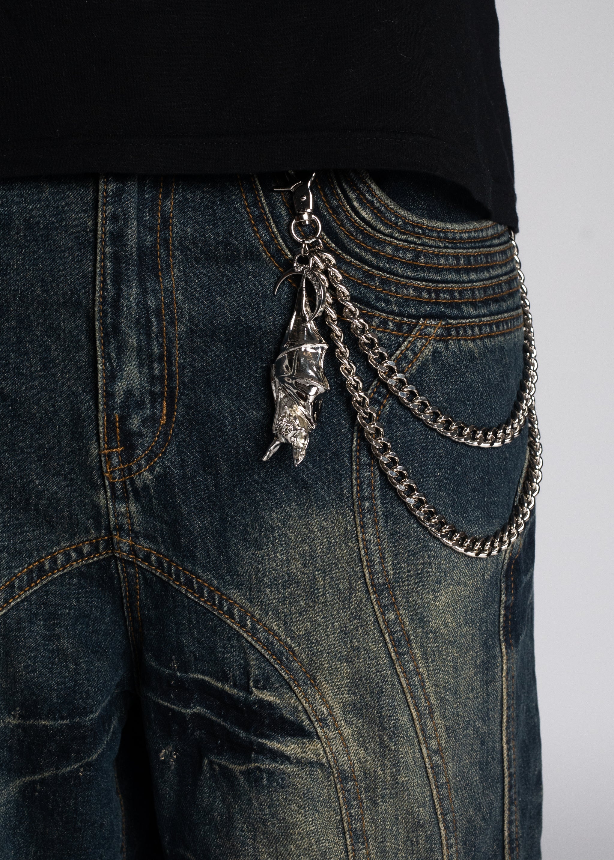 Teal Blue Piercing Shorts