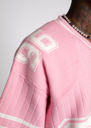 French Rose Football Tee
