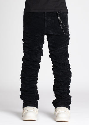 All Black Super Stacked Denim V2