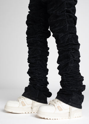 All Black Super Stacked Denim V2