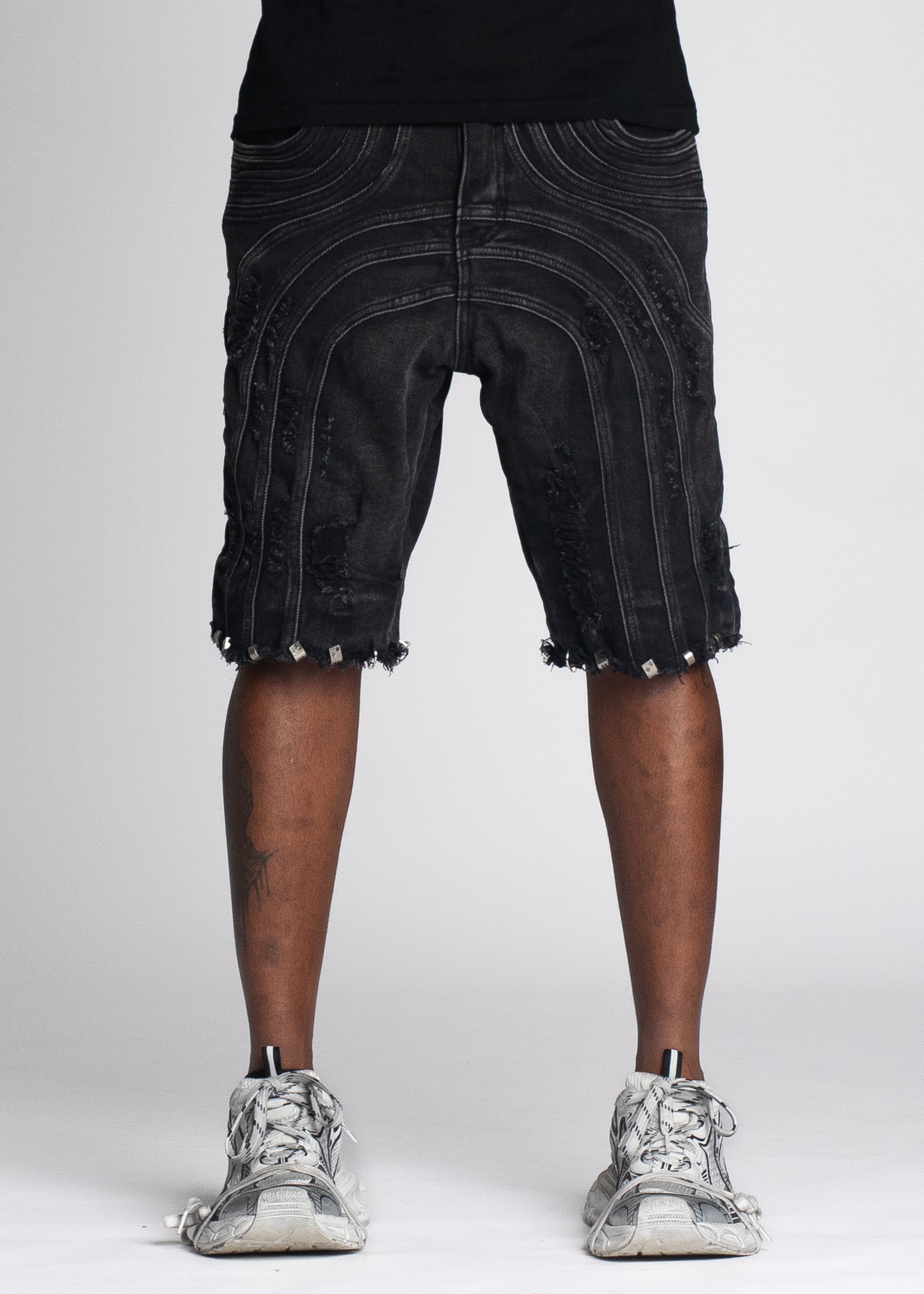 パンツ GUAPI Iron Grey Piercing Denim size28 GUAPI IRON GREY