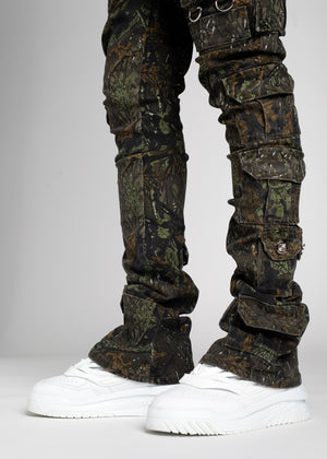 Camo Tactical Stacked Denim