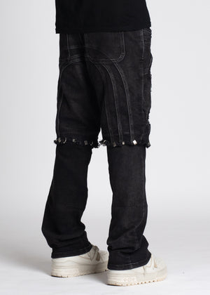 Iron Grey Convertible Denim