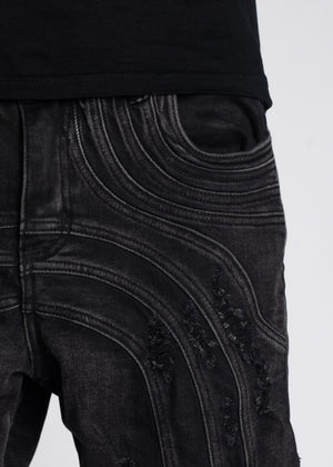 Iron Grey Convertible Denim
