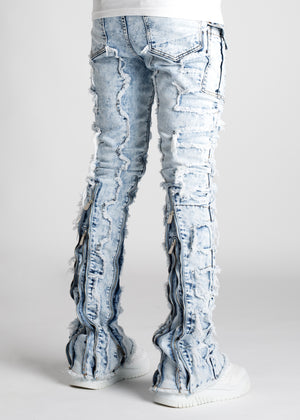 Steel Blue Stacked Denim V2
