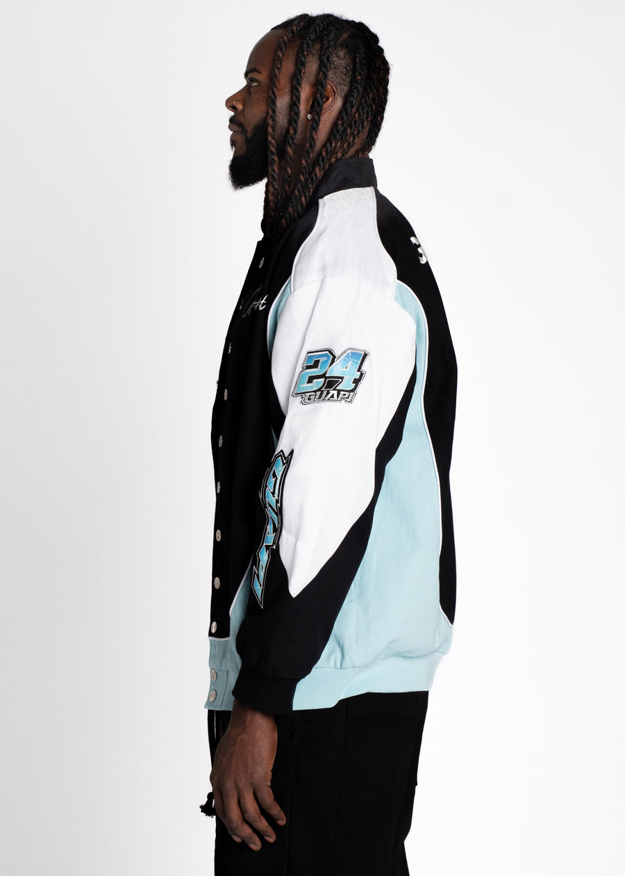 Arctic Blue Racer Jacket