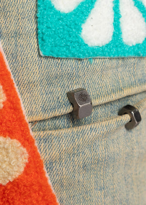 Vintage Flowers Denim