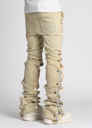 Oyster Stacked Premium Denim