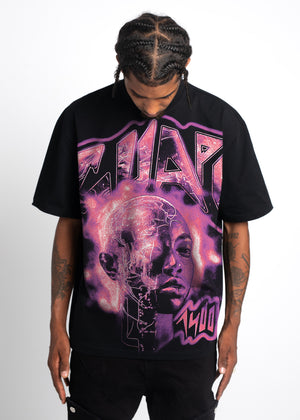 Obsidian Black Cyborg Tee